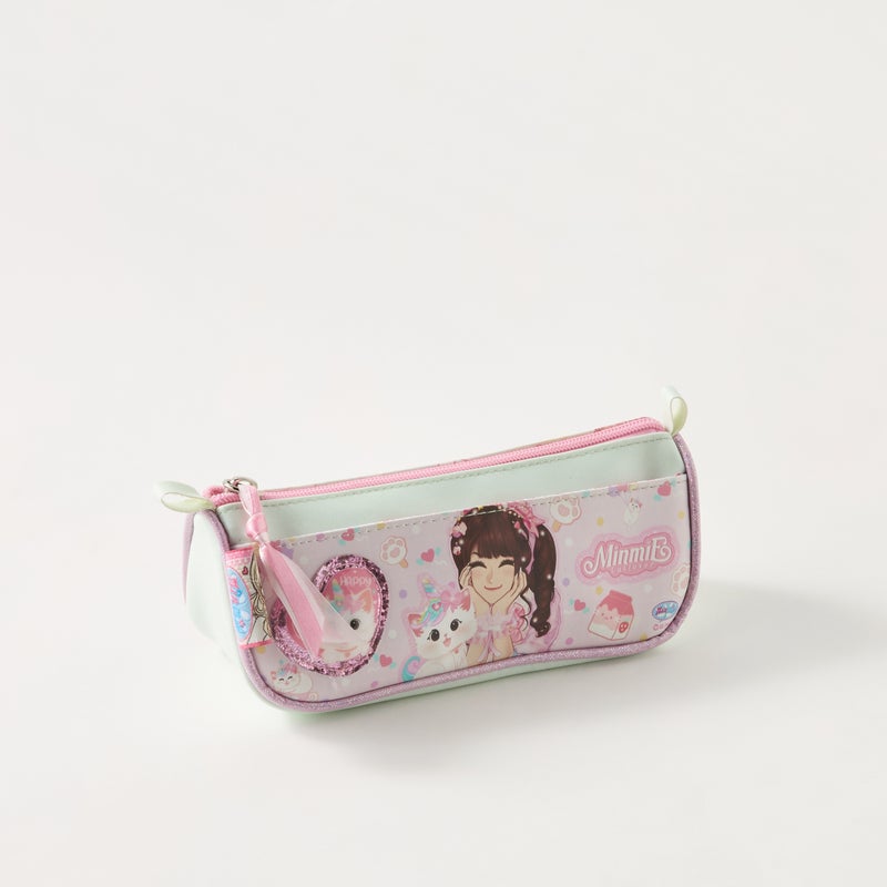 Minmie Printed Pencil Case for Girls - Image 2